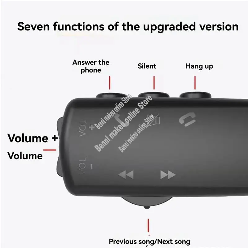 Car Radio Remote Controller Universal Steering Wheel Button For Android 2 Din Car GPS Navigation DVD Wired-ABVP