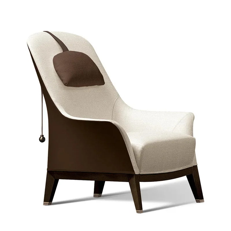 

Nordic Single Sofa Chair Creative Personality Sales Office Hotel Clubhouse Reception Negotiation Chair