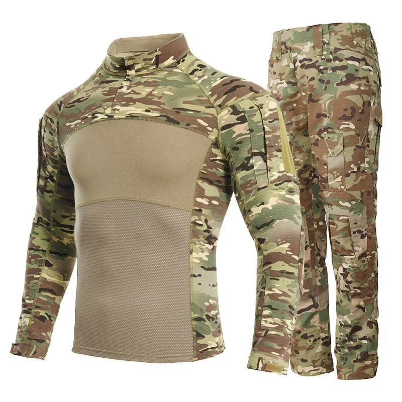 Men Tactical Frogman Shirts Tops Sets Outdoor Training Hunting Instructor Expansion New G3 CP Camouflage Suit