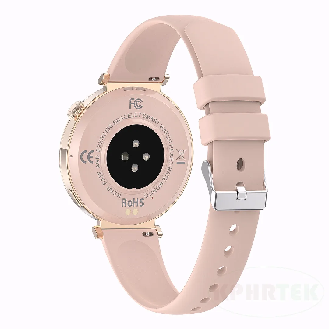 HK88 Relógio inteligente 1,19 polegadas AMOLED NFC Monitoramento do sono Fitness Tracker Relógio feminino