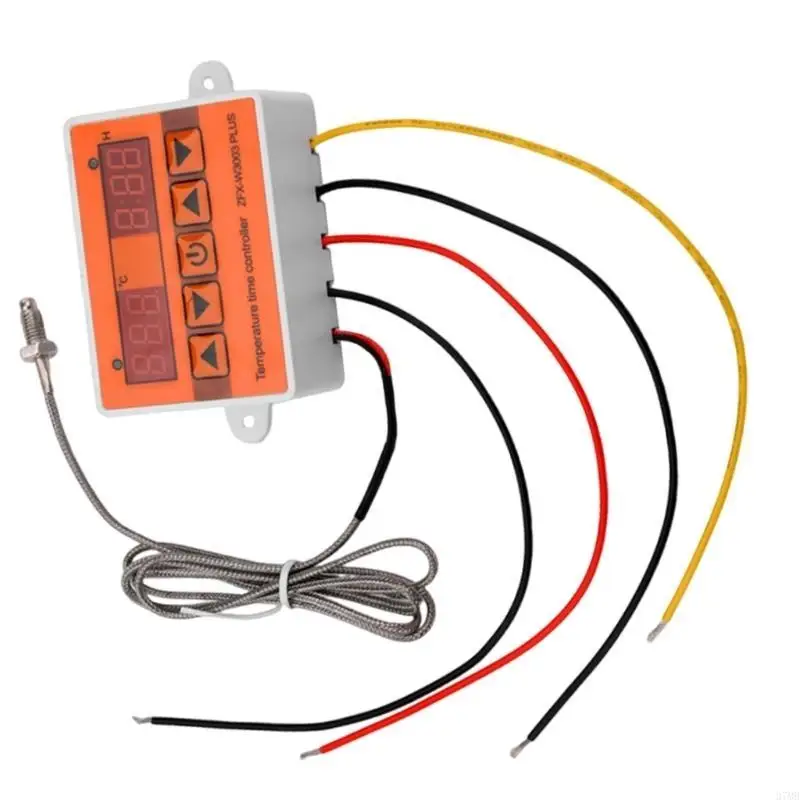 

37MB DC12V 24V AC110-220V ProbeLine Digital Temperature Control LEDThermostat