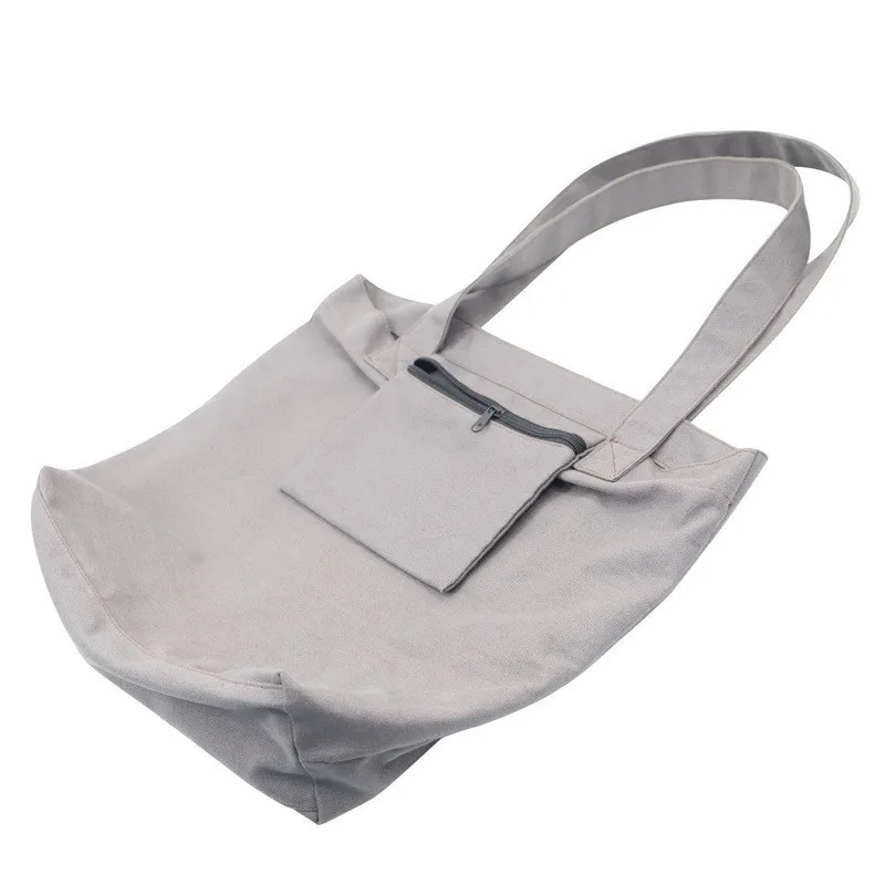 1pc Yoga Bag Yoga Mat Storage Tote Large Capacity Portable Canvas Storage Bag for Fitness Pilates Outdoor Exercise - view 6