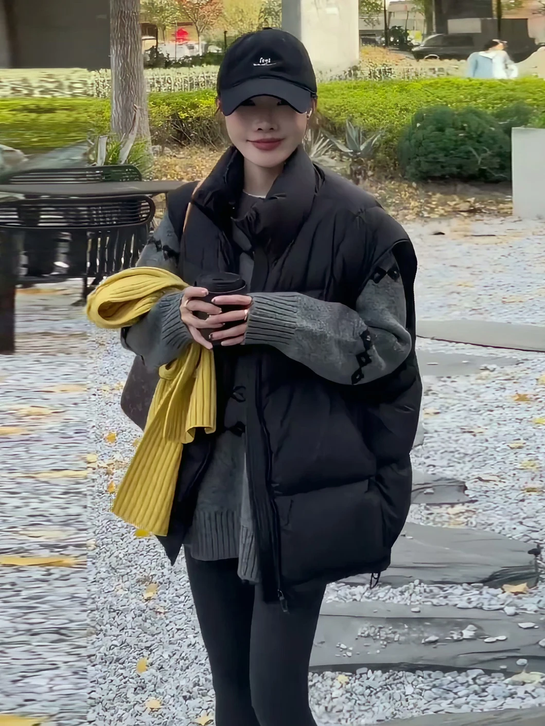 

Женский пуховый жилет: теплый, свободный крой, верхняя одежда для весны, осени и зимы, модный, повседневный, комфортный