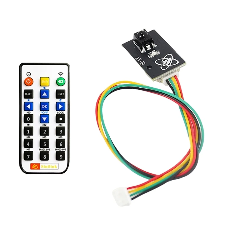 Multifunctional Infrare Remotes Control Module for Power Supply with Serial Port Output Keypad for Engineer Technician