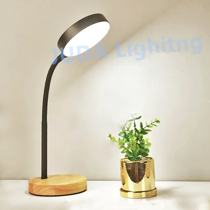 Nordic ins children's eye table lamp Table lights Reading desk lamp for Bedroom indoor night light 3 colors led light