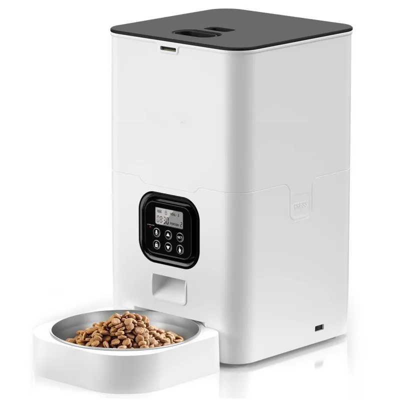 

Smart Pet Feeder for Cats and Dogs, Timed Food Storage, Convenient for Travel, Pet Supplies