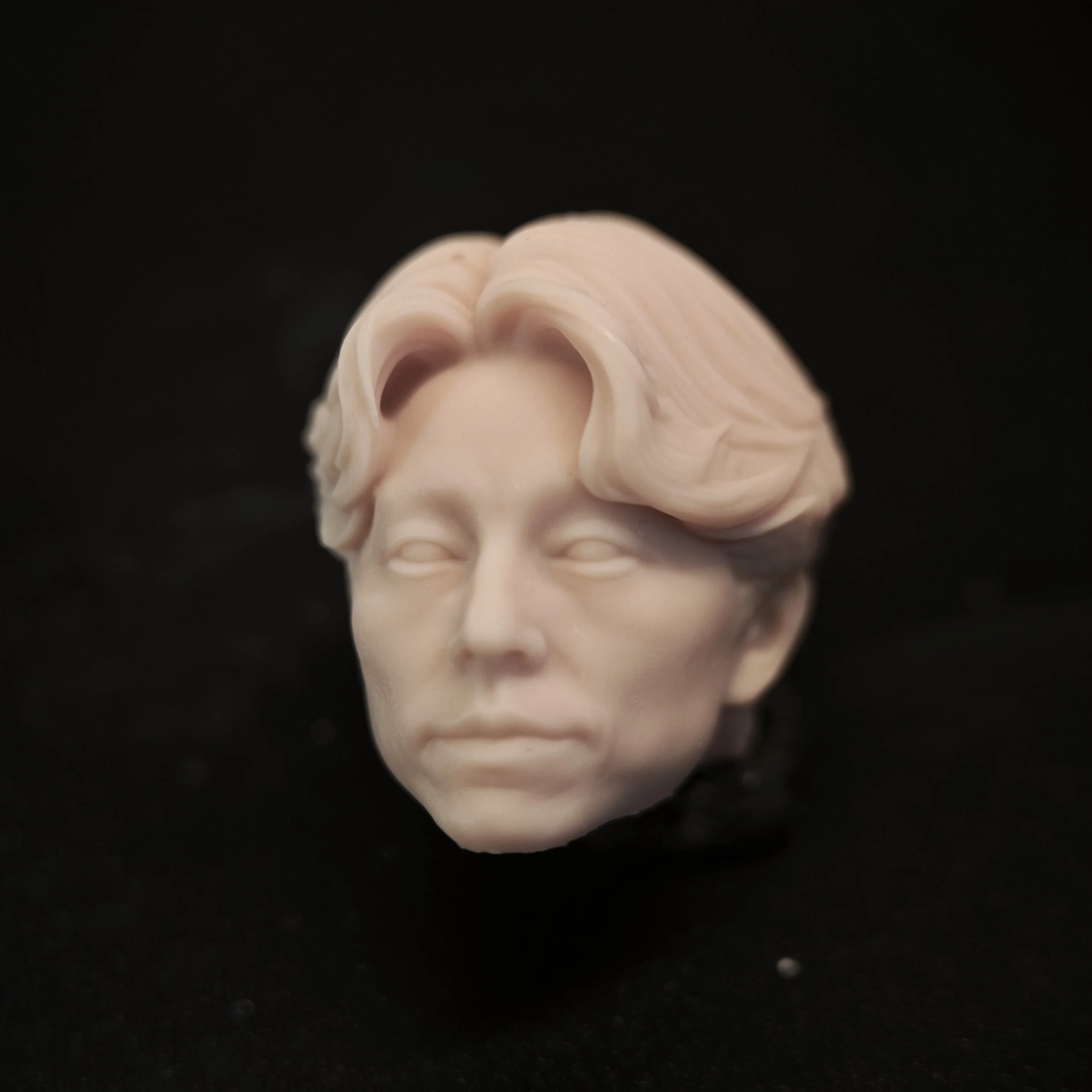 HL1587 DIY Aangepaste 1/18 1/12 1/10 Schaal Gong Ongeverfd Head Sculpt voor 3.75 "6" 7 "Figuur SHF ML Mafex Mez NECA Mcf