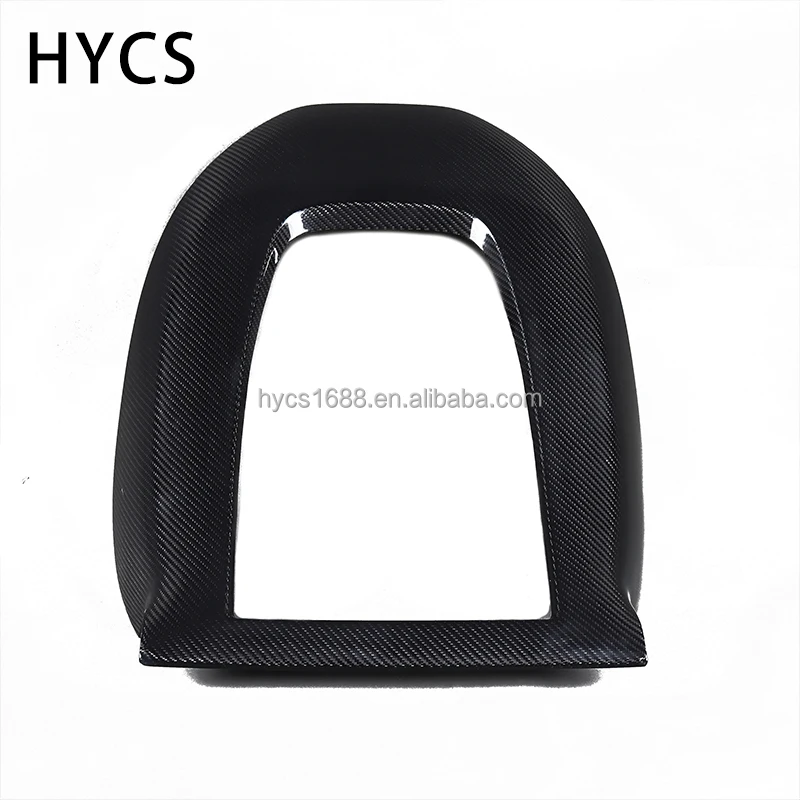 High quality real dry carbon fiber seat back for Tesla Model3 model Y