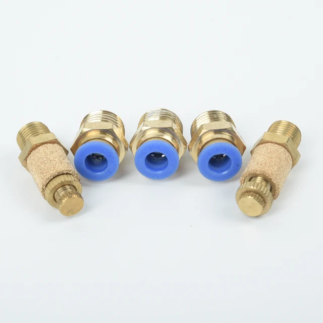 Magnetventil Reliable 4V21008 DC 24V Solenoid Pneumatic Valve 5 Port 2 Position with Muffler Connector for Optimal Performance Pneumatik — Detail 4