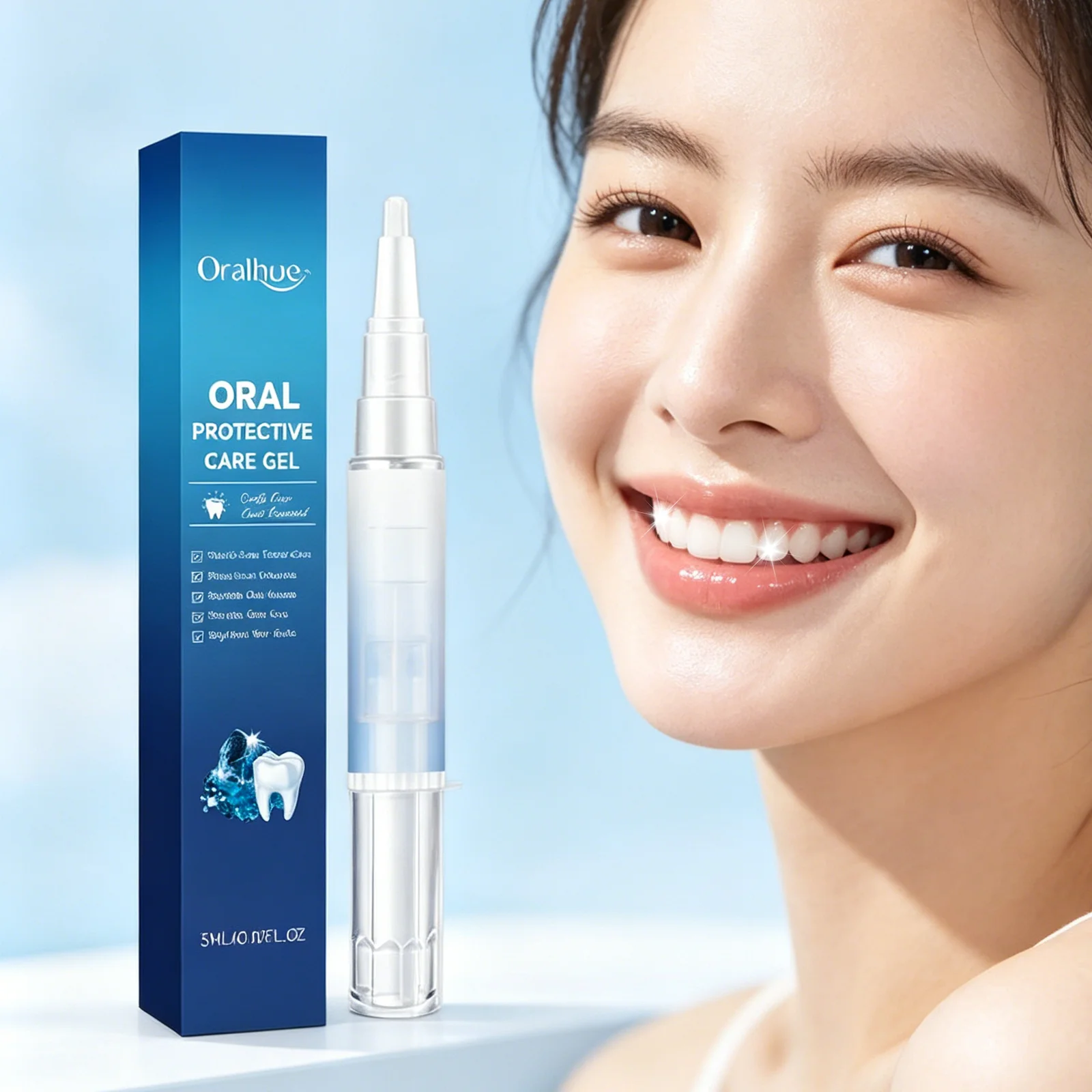 Professional Gum Care Gel Invisible Teeth Cleaning Fresh Breath Oral Health Targeted Gum Sensitive Teeth Care Easily absorbed