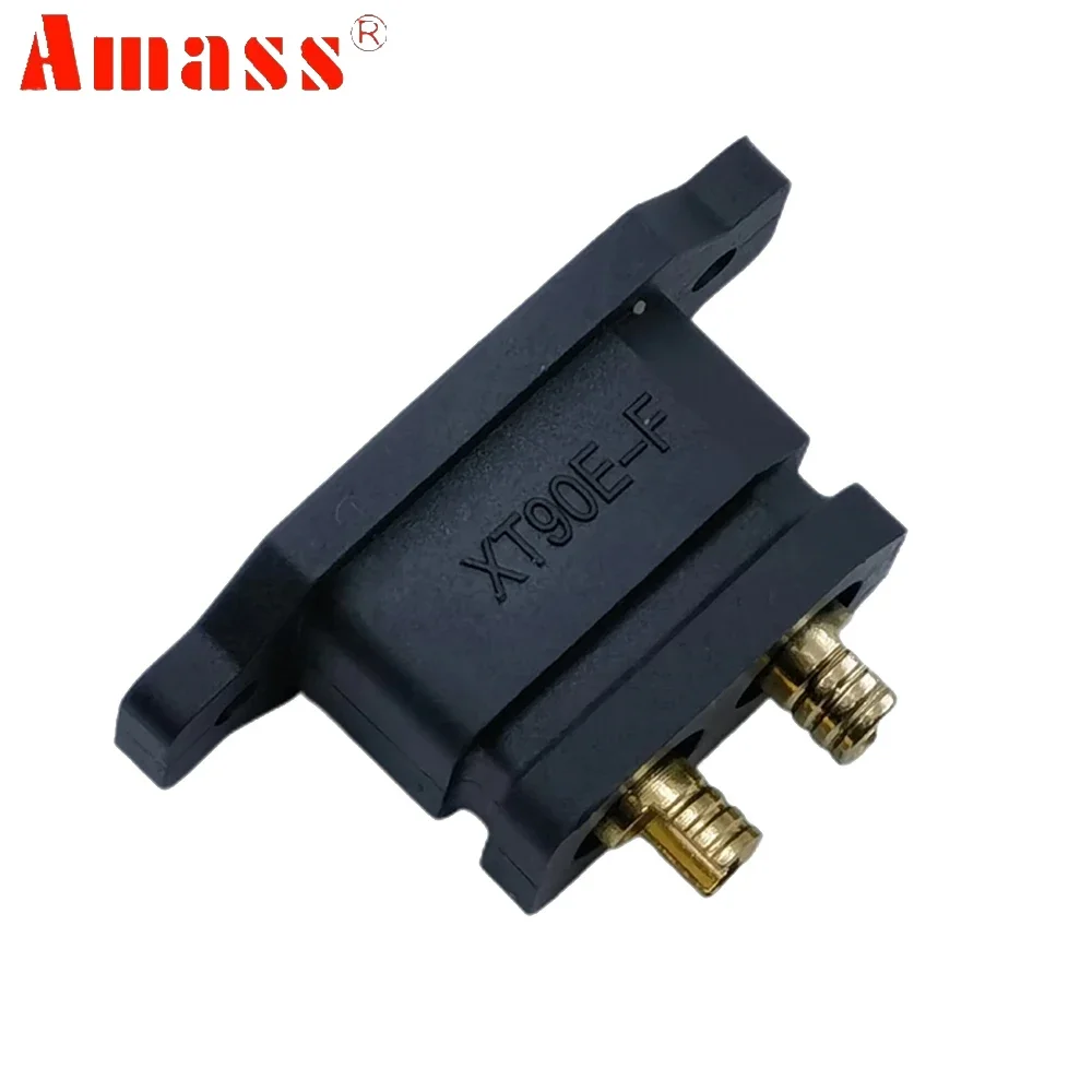 5 pièces Amass XT90E-F XT90 XT90E 500V 30A prise femelle connecteur de batterie plaqué or pour RC voiture avion bateau Drone accessoires