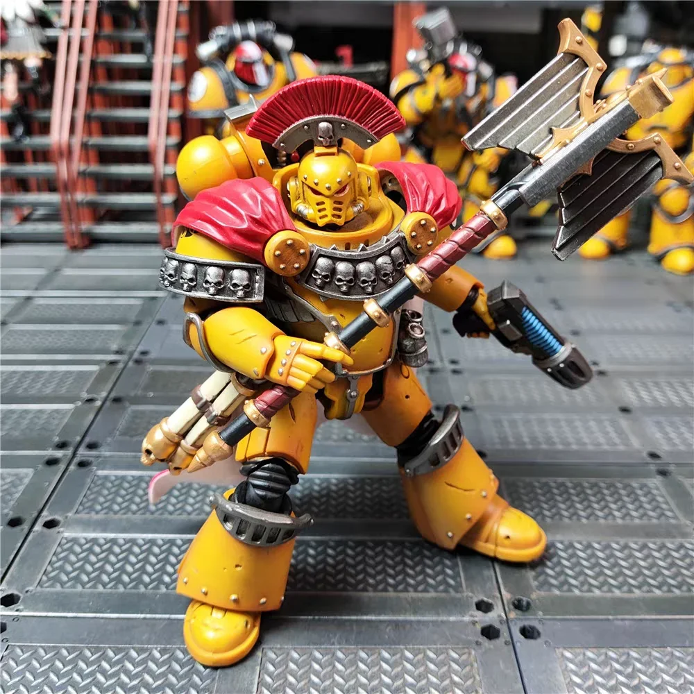 

【MT】24-Hour Shipping JOYTOY Warhammer 40K Horus Heresy Imperial Fists MKIII Legion Marauder Squad 3.75 Movable Soldiers Are 1/18