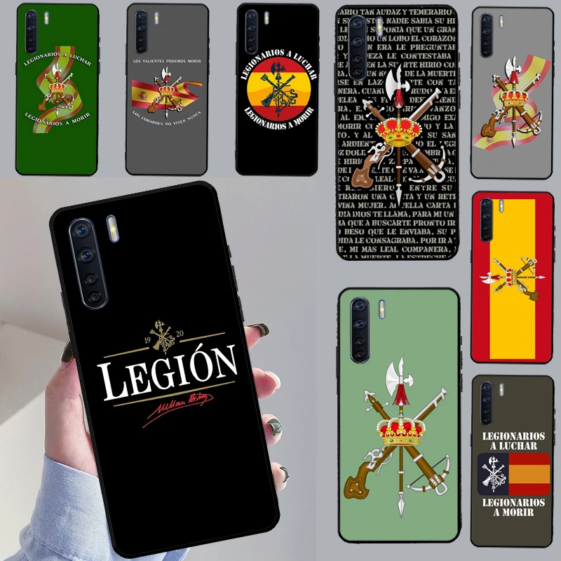 Spanish Legion Case For OPPO A17 A16 A15 A54 A74 A94 A57 A77 A78 A72 A52 A53 A31 A5 A9 A96 A76 A54S Cover