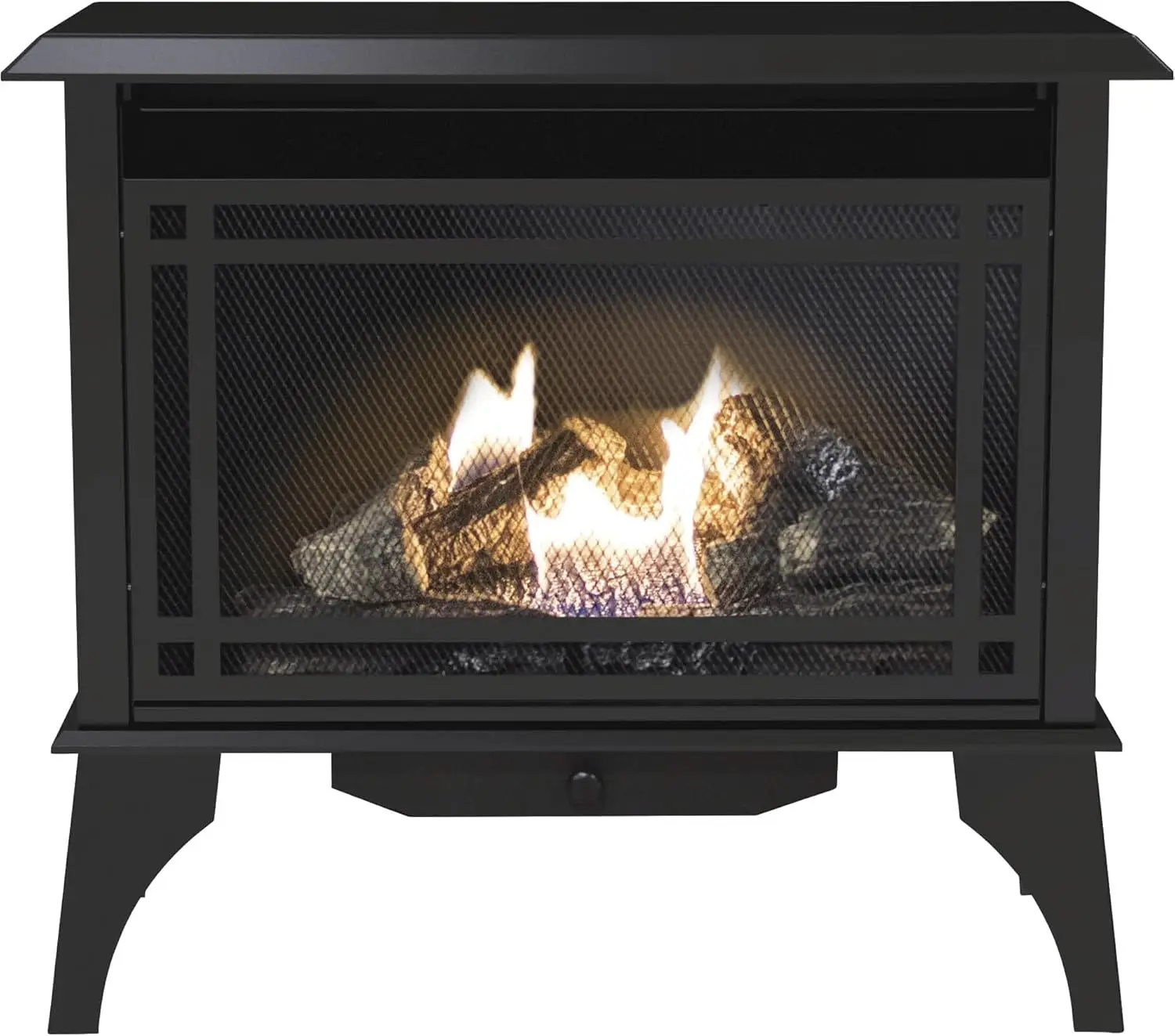 موقد Hearth VFS2-PH30DT بقوة 30,000 وحدة حرارية بريطانية مقاس 32 بوصة، باللون الأسود