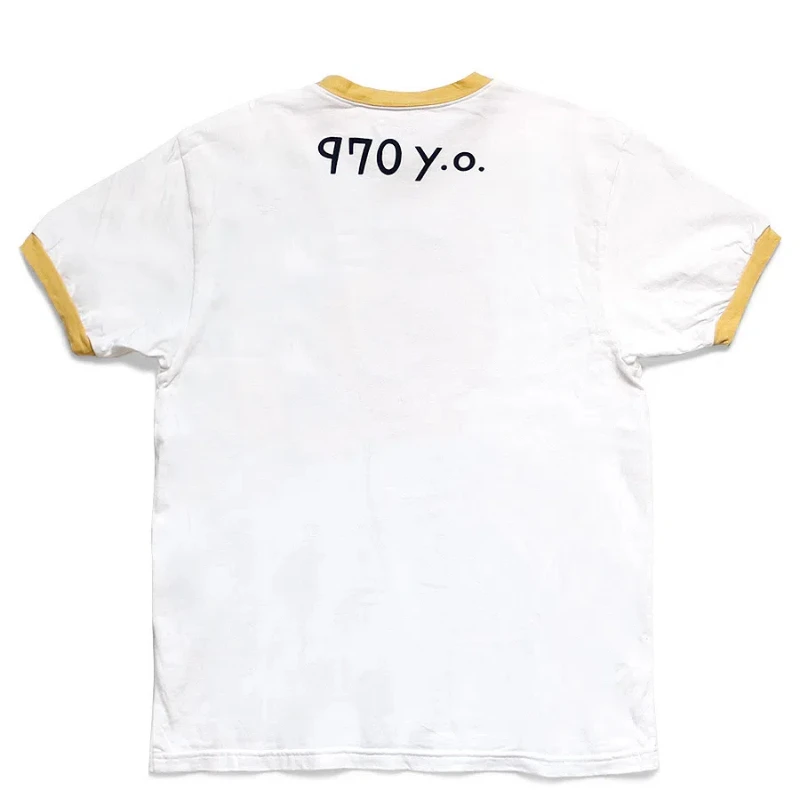 2021ss Top Quality Kapital Japanese Style Casual Cotton T-Shirts Retro Smiley Face Printed T-shirt Mens Clothing