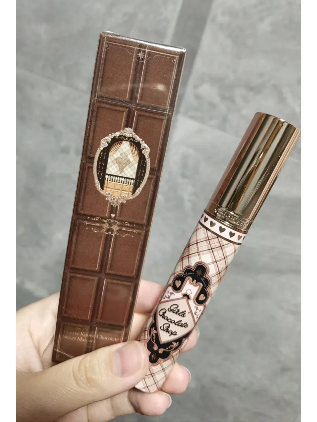 フラワーノーズ ロングマスカラ チョコレートワンダーショップシリーズ 3.5ml マスカラ まつげ 防水 メイクアップ 女性用 美容