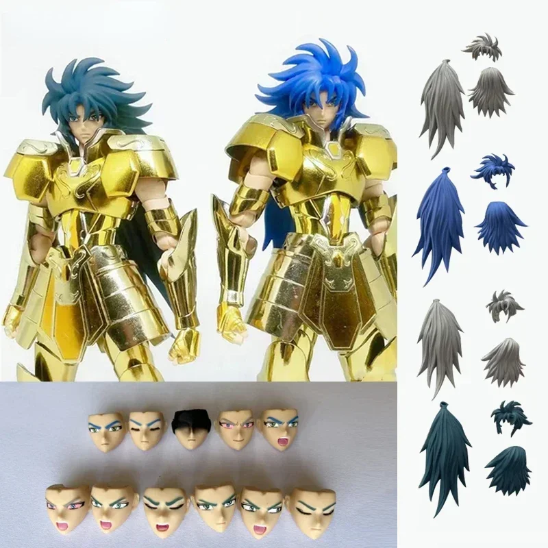 

Metal Club/MC Saint Seiya Myth Cloth EX Gemini Saga with Kanon Head 24K Gold Knights of The Zodiac Action Figure Toy In Stock