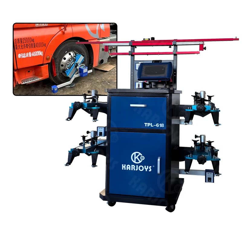 High Precision 3d Truck Alignment Lift Heavy Duty Multi-wheel Aligner For Tire Workshop Factory Direct Fast Delivery Factory