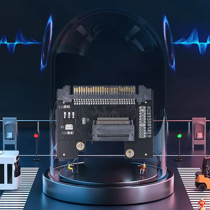 SSD Adapter Card EDSFF E1S SSD Genz Pcie To SFF-8639 U.2 Adapter Card PC Accessory For Desktop Computer