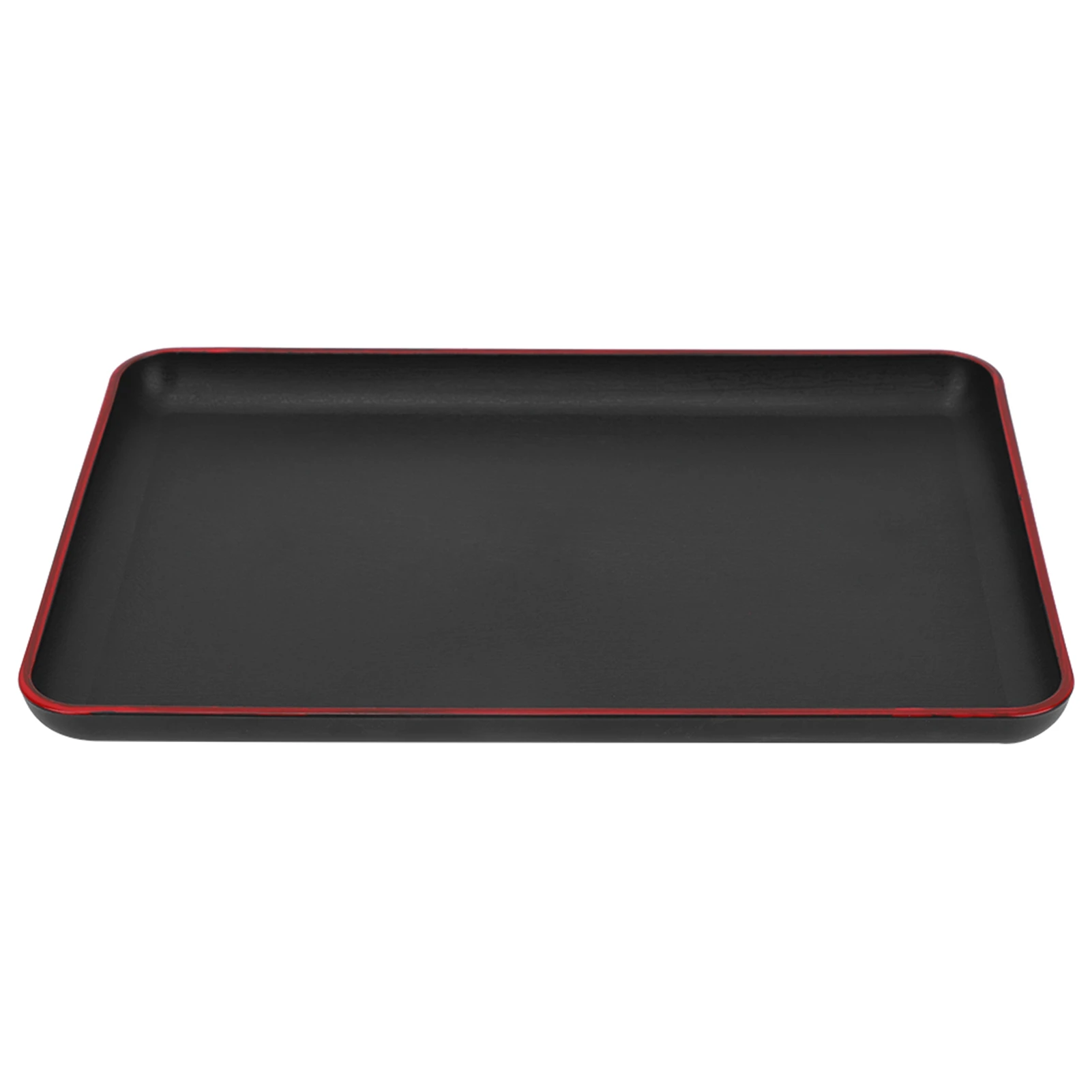 Rectangular Food Serving Tray Japanese Style Plastic Restaurant Home Hotel Serving Plate for Tea Coffee Snacks Fast Food