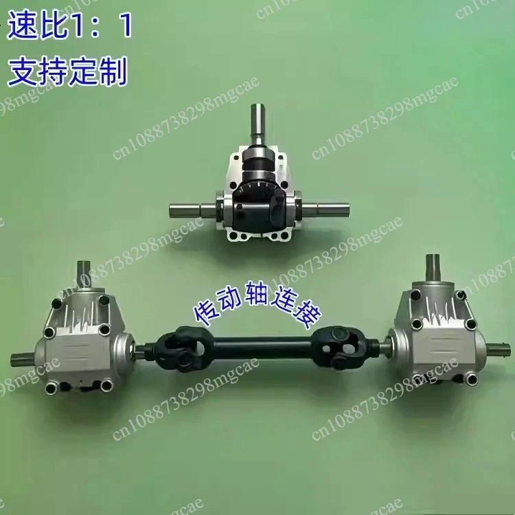 

Heavy-Duty 90° Right Angle Gearbox with T-Type Turner, Gear Reducer for Cutter Machinery and Industrial Drive Systems
