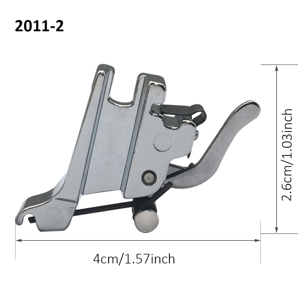 Snap on Low Shank Presser supporto per piedino piedino adattatore per piedini cambio rapido per accessori per macchine da cucire domestiche pezzi di