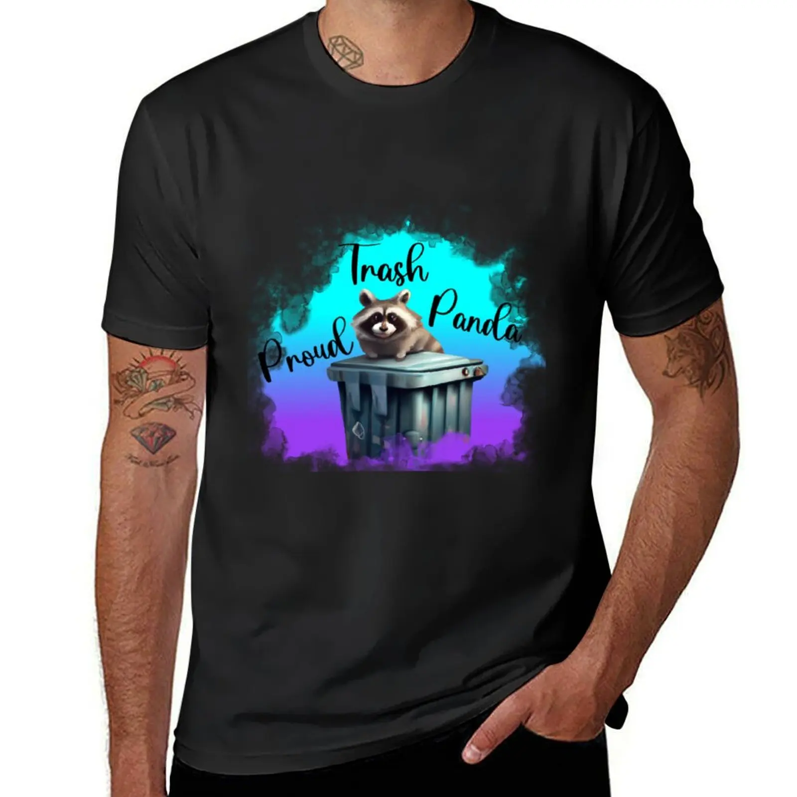 

Proud Trash Panda T-Shirt customs design your own plain t shirts for men pack