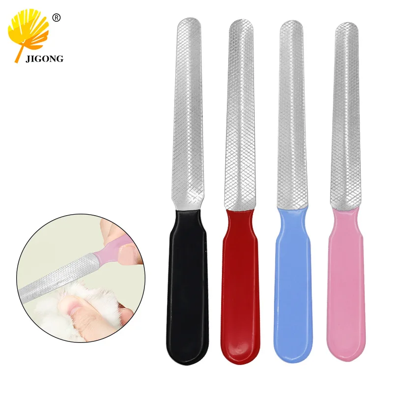 Cat nail file, stainless steel Pet supplies, pet Manual grinding strips