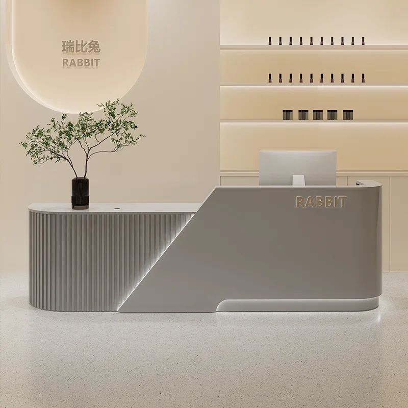 Reception Desks Shop Counter Desk Motion Folding Wall Table Tables Hallway Office Chairs Cash Register Atril Business Cabinets image 3