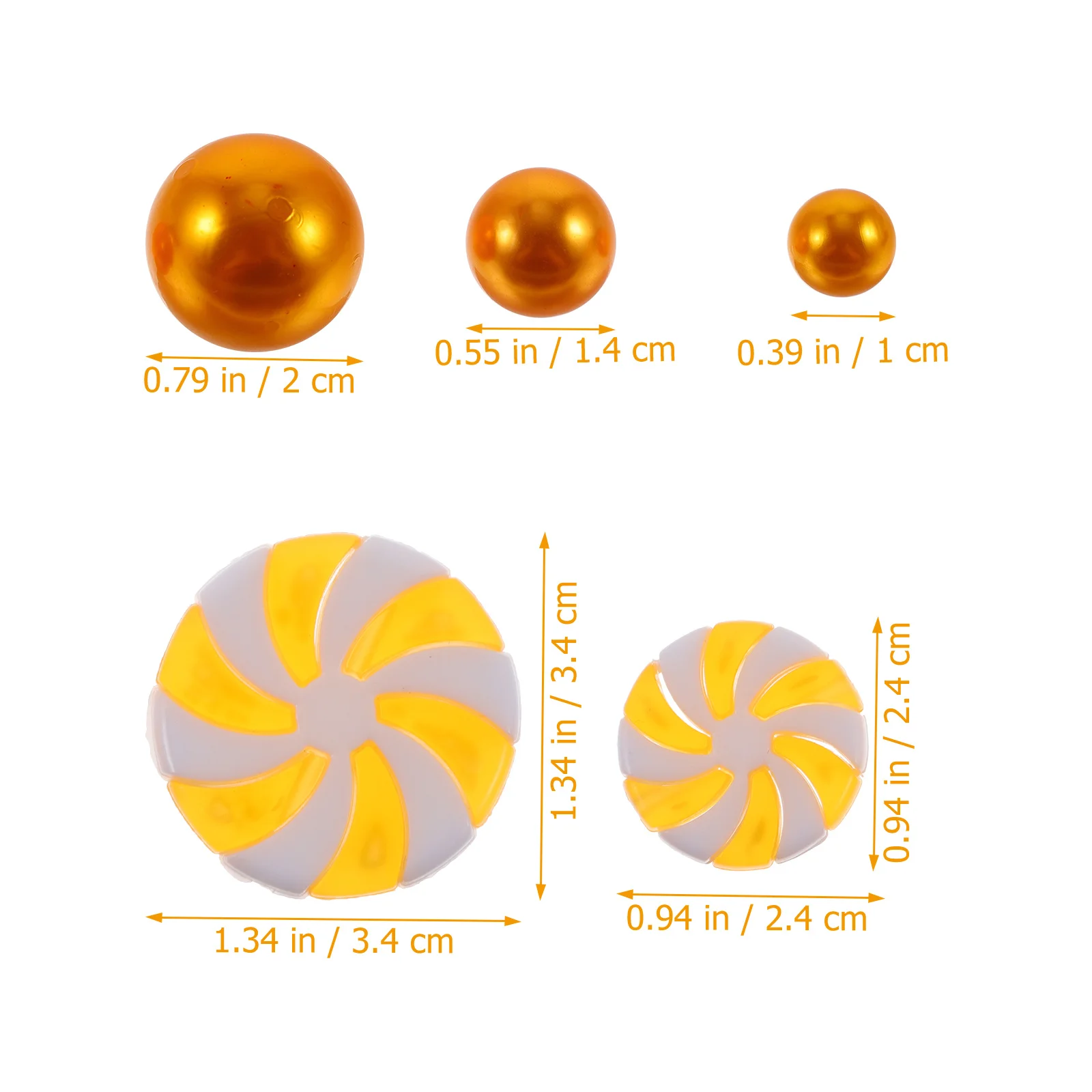 Beads Vase Fillers for Home Decor Party Table Decorations White Floating Candles Holiday Filling Candy Shape