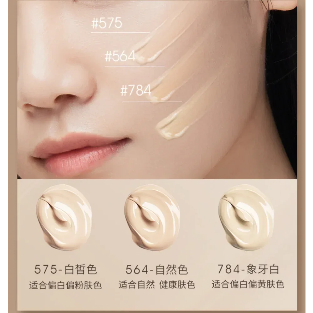 Tommark Mousse-Base de maquillaje brillante, corrector de larga duración con Control de aceite, nutritivo para la piel, resistente al agua, cosméticos de maquillaje coreanos