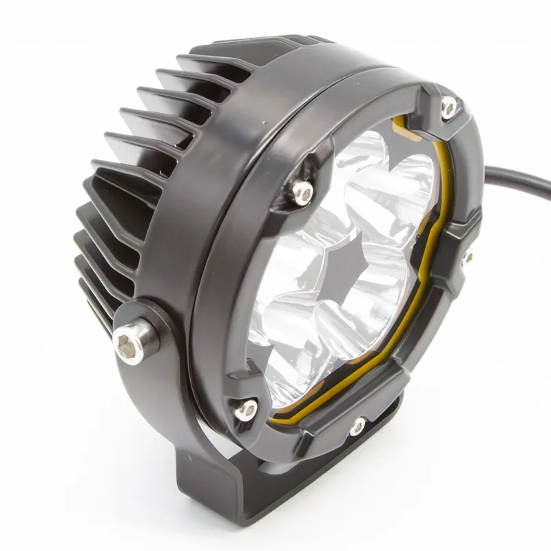 160 واط LED سيارة ضوء العمل الأضواء مع شعاع المحيطة دراجة نارية ترقية على الطرق الوعرة A-عمود الجبهة مصباح Led أضواء اكسسوارات السيارات