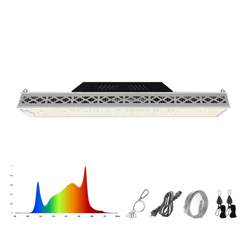 

Полоса заполняющего света для растений, 600 Вт, светодиодная лампа полного спектра для роста растений