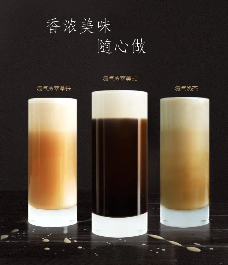 3.6L Nitro Cold Brew Coffee Maker Stainless Steel Nitrogen Coffee Dispenser Portable Beverage Keg for Home Bar