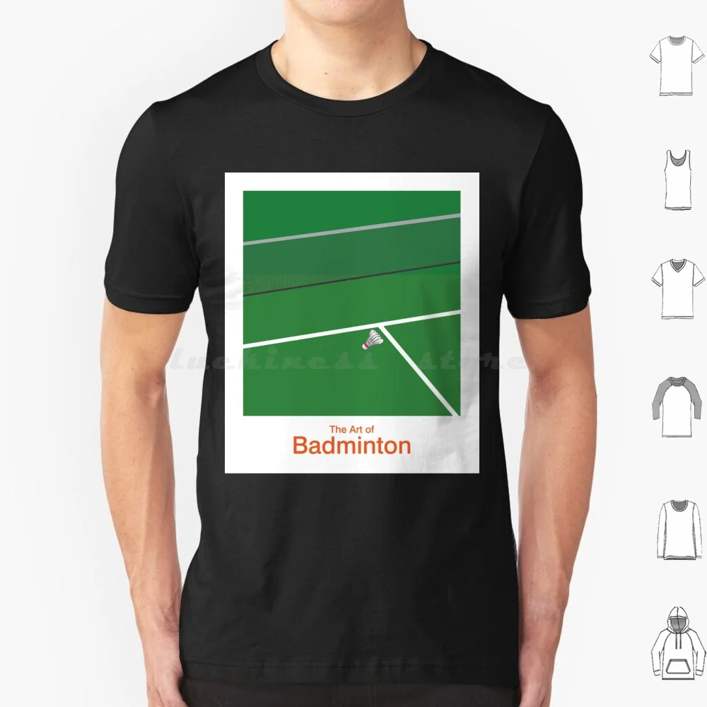 

Футболка «Арт бадминтона» 6xl, хлопковая крутая футболка, тема бадминтона, бадминтон, графика, искусство бадминтона