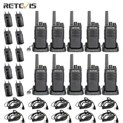 Retevis RT668 Walkie Talkie 10PCS PMR Radio 2-drożne Walkie-Talkies Hotel Restauracja Walk Talk Sprzęt komunikacyjny