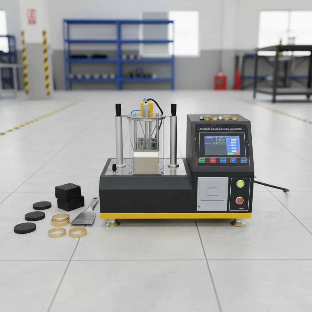 

Advanced Digital Display Ring and Ball Apparatus Determine Softening Point of Bitumen