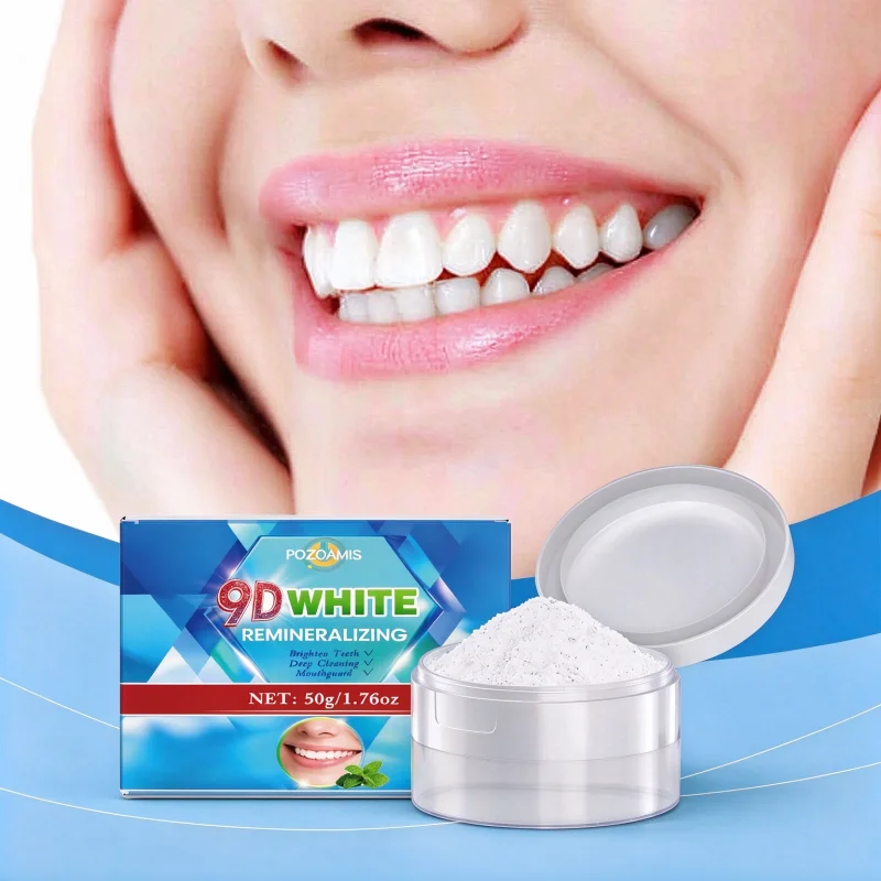 Cooling Mint Tooth Powder: Freshens Breath, Deep Cleans, Offers 3-IN-1 Dental Care.