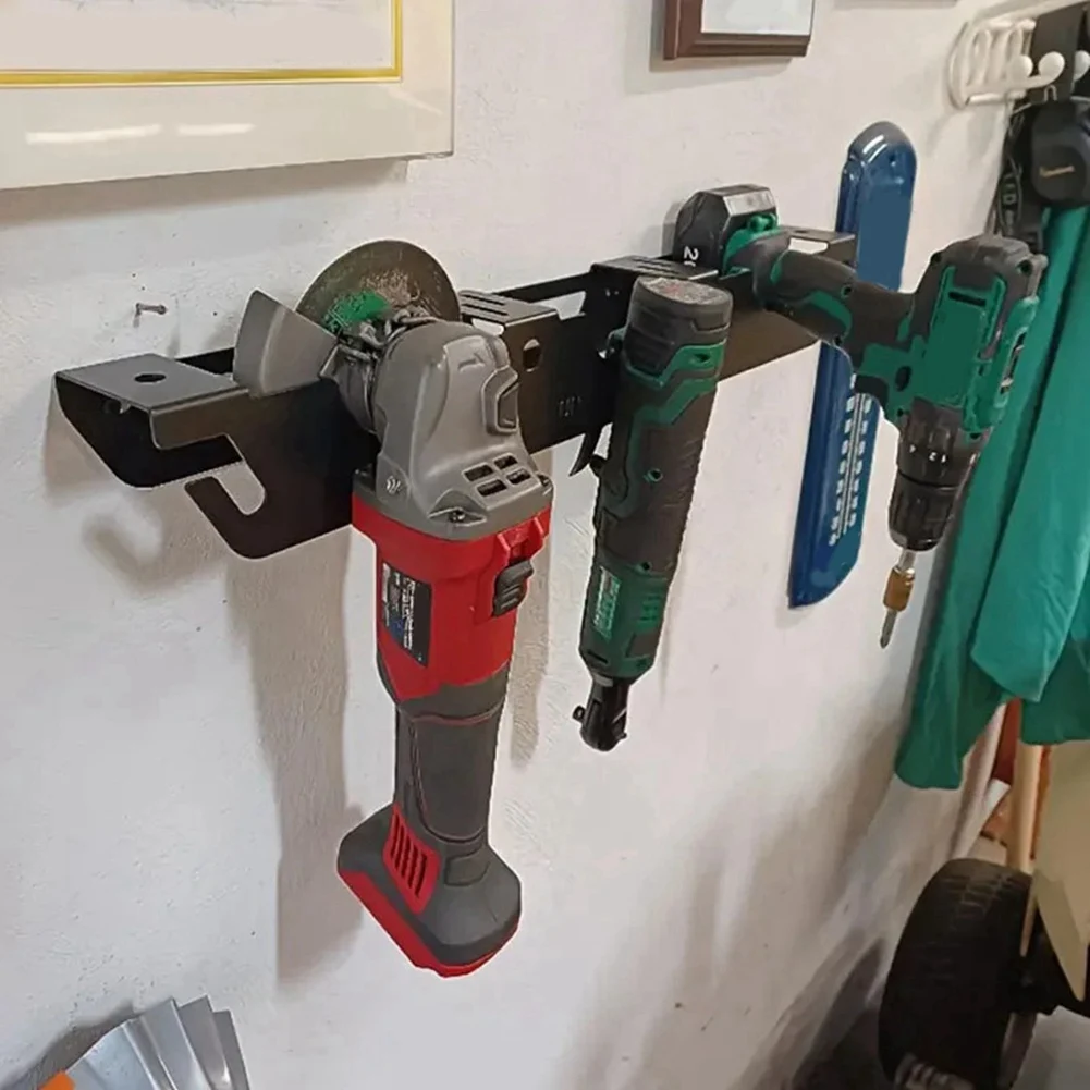 BOFOF Angle Grinder Storage Rack Space-Saving Angle Grinder Stand with Cord Hook Angle Grinder Stand Workshop Polisher Stand