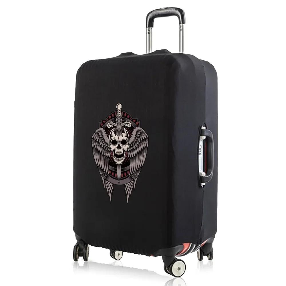 Travel Accessories Luggage Protective Covers Fashion Skull Animal 2023 New Series Youth Trunk Case Cover for 18-32 Inch Suitcase