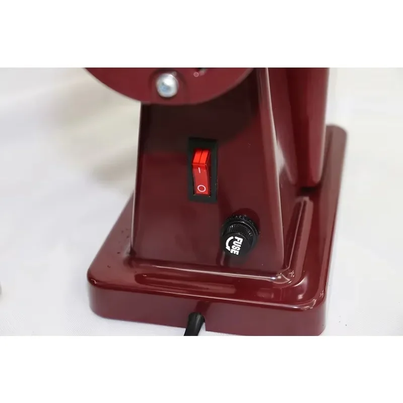 Stainless steel electric coffee grinder for household coffee beans, electronic touch control