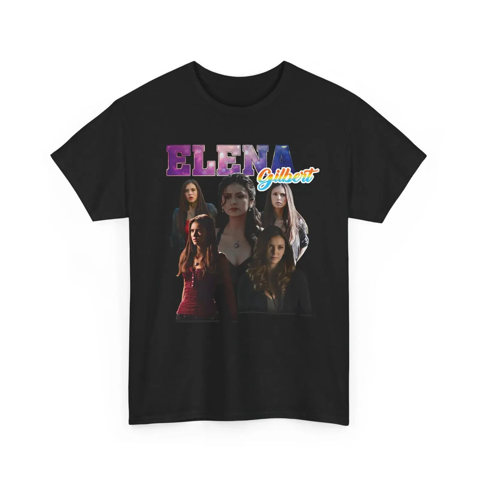 Nina Dobrev as Elena Gilbert vintage bootleg T Shirt SweaT Sweater vintage Washed Top For Everyday Wear fashion Comfortable