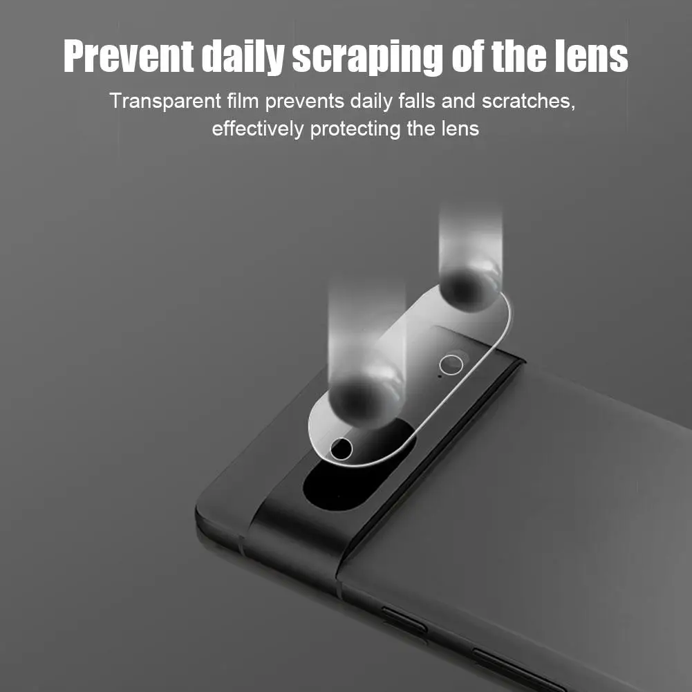 Película templada para lente de teléfono, película protectora trasera de vidrio templado para Google Pixel 8/8Pro, accesorios para lentes de teléfono