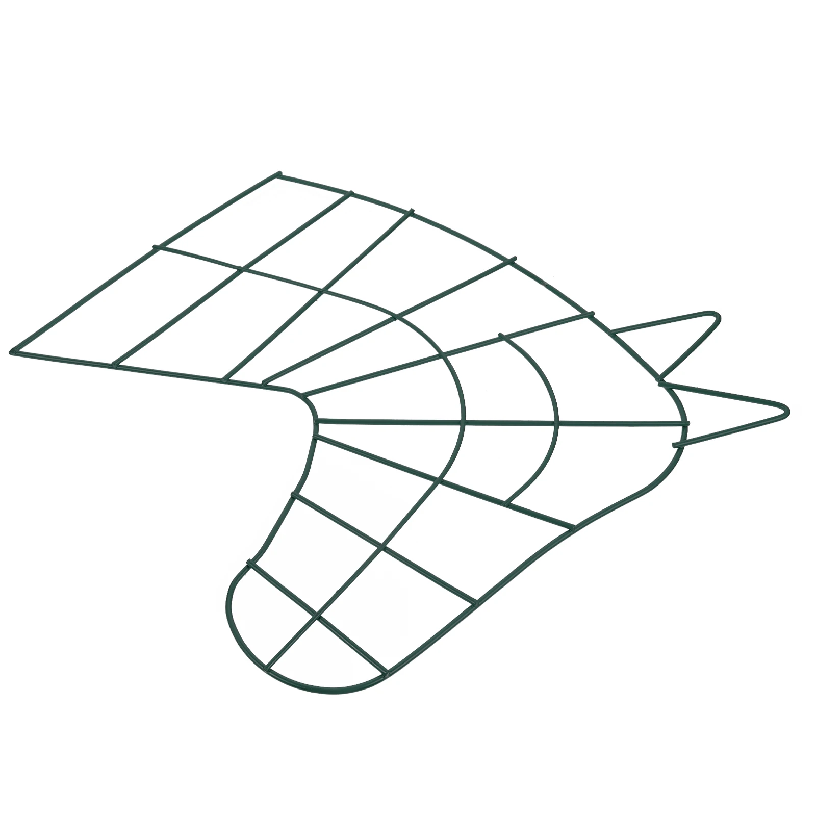 

Horse Shaped Metal Wreath Frame Solid Iron Cane Form Lightweight DIY Wreath Making Rack Garland Accessories Floral Hanging