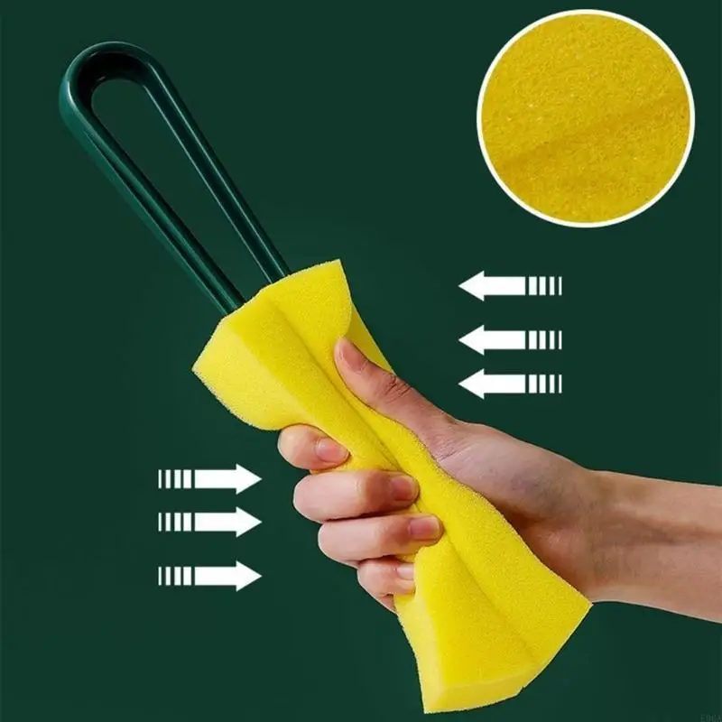Cup Cleaning Brush Soft Sponge Cup Brush for Effective Cleaner in Kitchens, Cafes Home Essential 