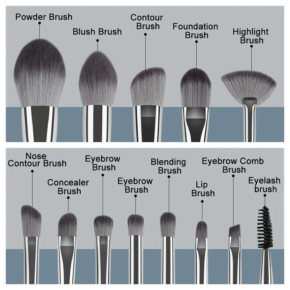 1Pcs/14Pcs Makeup Brushes Set Professional Super soft detail Blush highlighter Foundation Concealer Eyeshadow Brush Beauty Tools