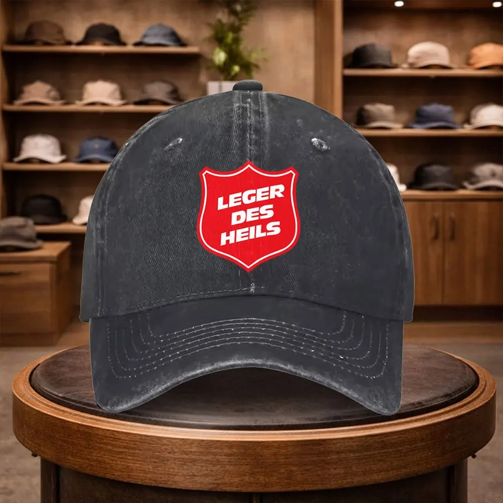 Casquette de baseball décontractée à imprimé Salvation Army, style bec de canard, réglable, pour l'extérieur, adaptée aux voyages quatre saisons