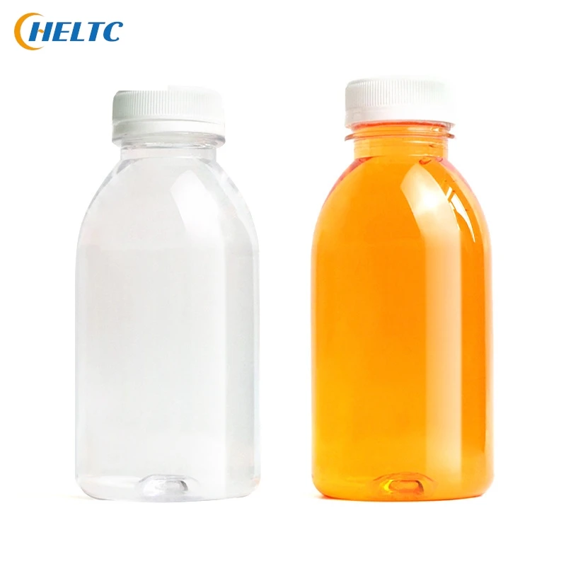 6pcs/lot 250ml Milk Bottles Small Juice Bottles Leakproof Milk Bottles Portable Beverage Bottles Plastic Empty Water Bottle