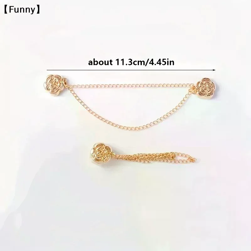 

Забавные магнитные застежки-цепочки (4 шт.) - регулируемые магнитные застежки для одежды, для брюк, платьев, курток.