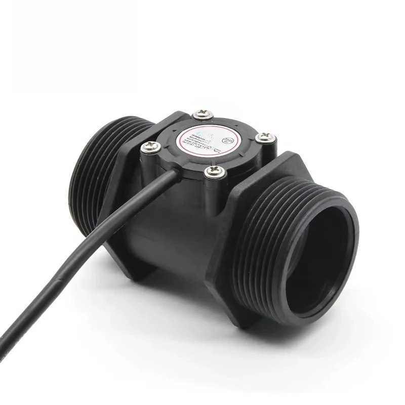 High Quality Large Hall Effect DN40 DN50 Liquid Flow Sensor High-Tech Turbine Water Sensor 5-200L/H Sensing Range